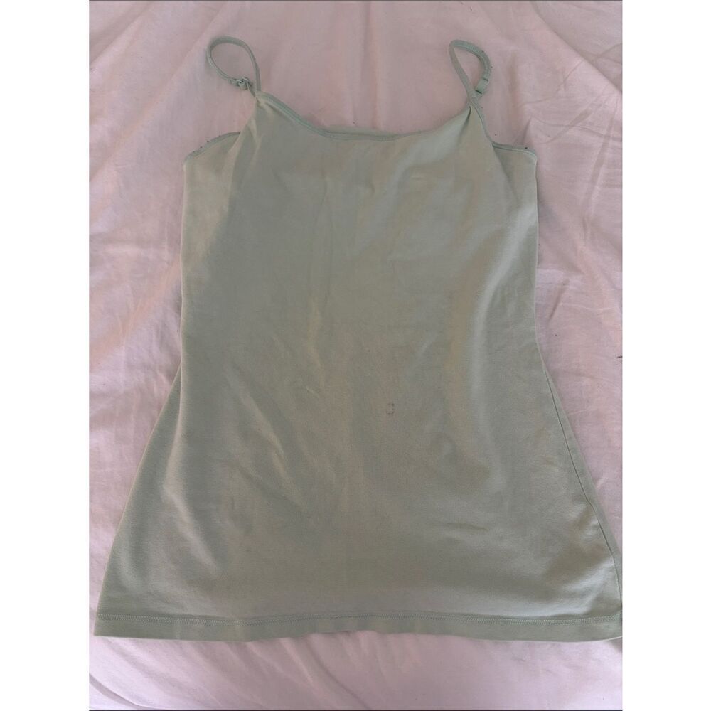 Express sz S Women's Lightweight Mint Green Cami bra shelf Tank Top